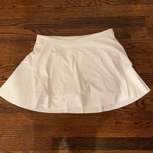 White Athleta Match Point Skort 15.5”